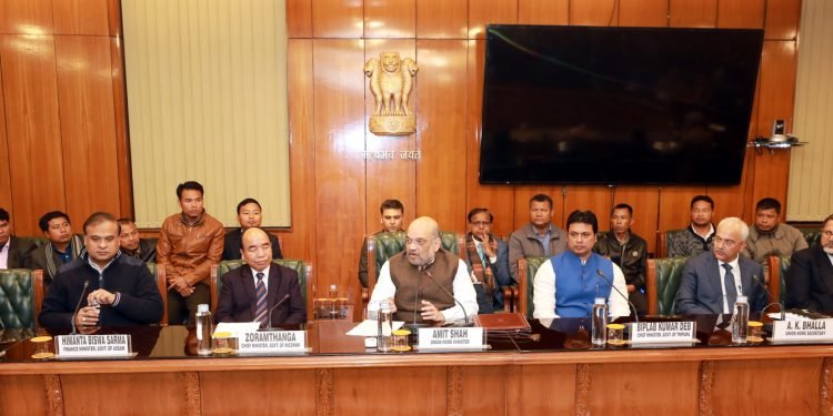 Bru crisis ends, pact signed for their settlement in Tripura