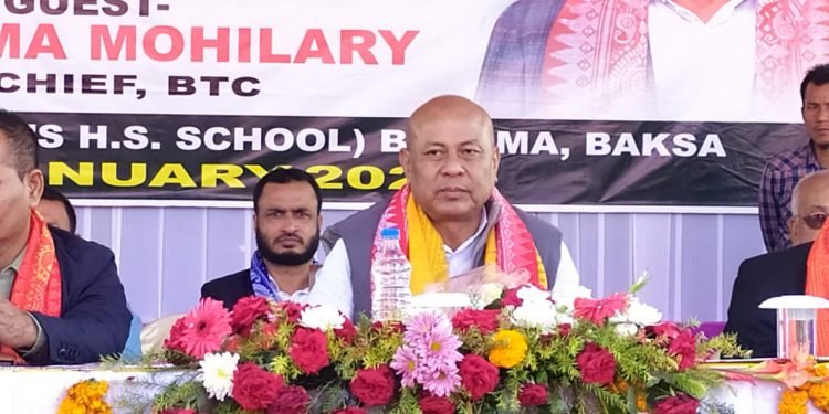 Signing of  Peace Accord between NDFB & Centre soon : BTC Chief Hagrama Mohilary