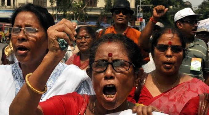 Tripura govt teachers facing termination to agitate in Delhi