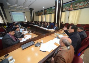 Meghalaya Chief Minister holds Review Meeting of Road Projects