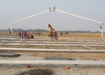 Assam  : Preparations  underway to welcome the architect of New Bodoland , PM Modi  on Feb 7