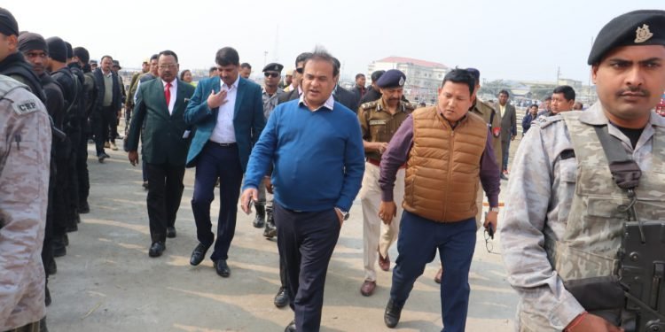 Assam: Kokrajhar’s Jangkhritai Pwthar ready; PM Modi to reach today at 12 noon