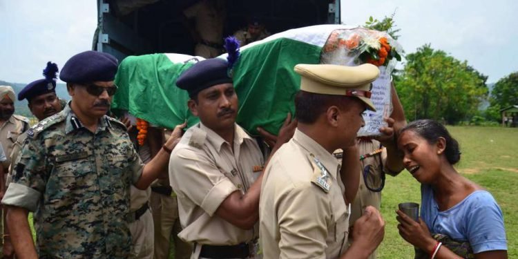 Meghalaya : CRPF felicitates parents of martyred jawan in Tura