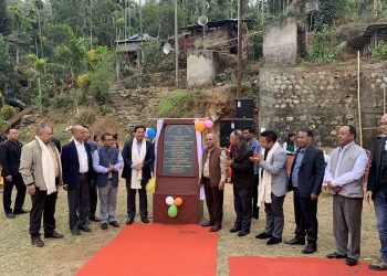 Meghalaya CM lays the foundation for 29 km  road  in Ri -Bhoi District
