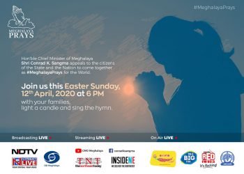 COVID 19 : Meghalaya CM Conrad Sangma invites everyone to join a movement of prayer on Sunday