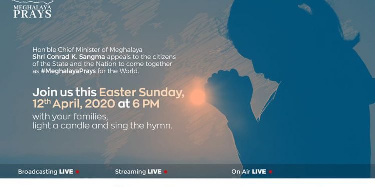 COVID 19 : Meghalaya CM Conrad Sangma invites everyone to join a movement of prayer on Sunday