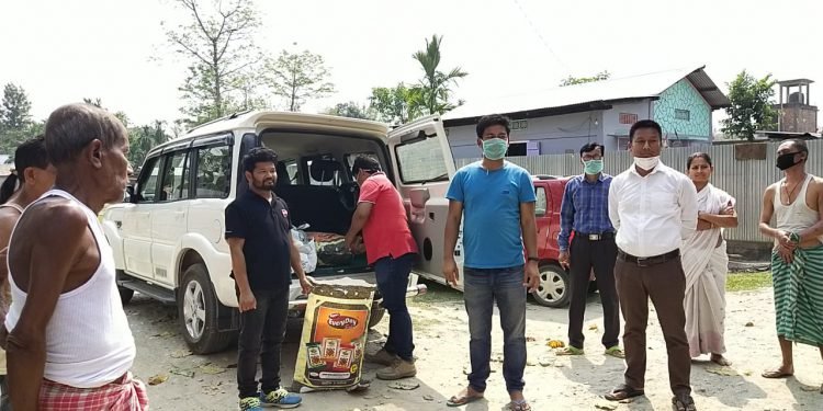 COVID-19: Tight Security along West Bengal – Assam interstate border in Srirampur during Lockdown