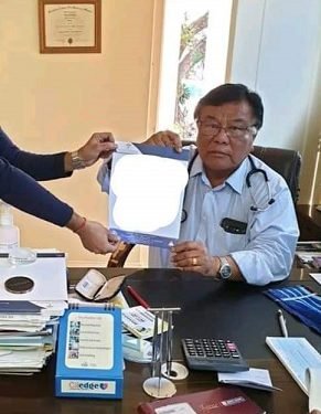 Meghalaya : Renowned Doctor John Sailo Ryntathing dies due to COVID -19 ; 6 of his family members test positive
