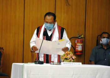 Manipur :  NPF MLA sworn in as Cabinet Minister