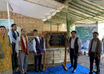 Meghalaya : CM lays foundation  of Small Hydro Project in West Khasi Hills