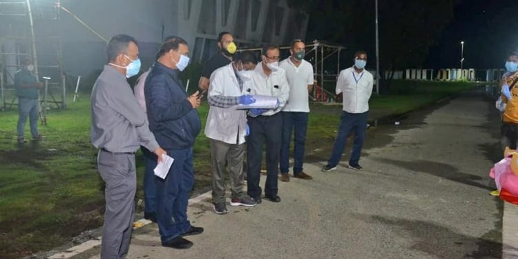 1 each from Nagaon and Hojai  test Covid positive at  Sarusajai QC in Guwahati , Tally 352