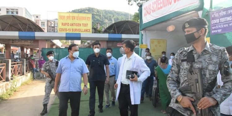 Alarming !   3054 new Covid cases detected in Assam on Thursday ;  735 cases in Kamrup (M)