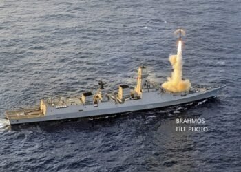 BrahMos Supersonic Cruise Missile Successfully Test Fired from  INS Chennai