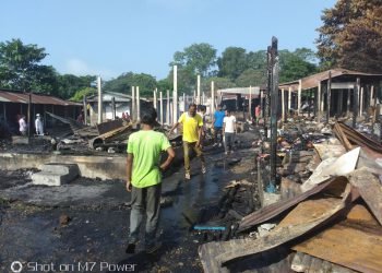 Sunday Blues :  Entire Fakiragram market in Assam  reduced to ashes