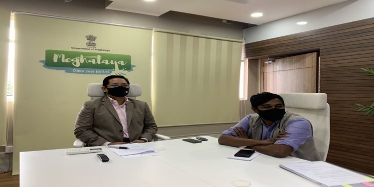 Meghalaya CM attends virtual meeting to enhance domestic tourism
