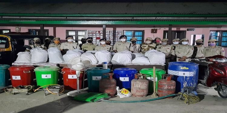 Manipur : Brown Sugar manufacturing Lab busted  , 435.945   kgs  seized