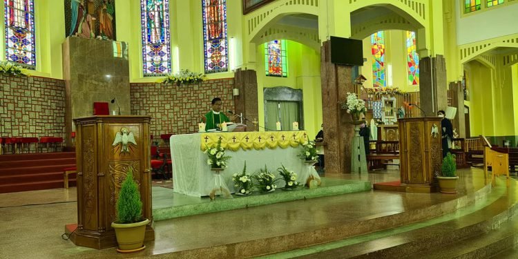 Meghalaya : 1st Sunday Mass since the Lockdown after 6 months