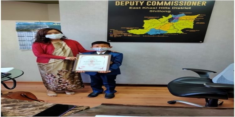 Meghalaya : 12 – year old Everbloom awarded Jeevan Raksha Padak