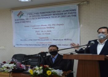 Meghalaya : State level function on Draft Publication of SSR 2021
