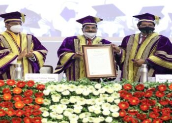 Meghalaya CM Conrad  conferred Honorary Degree by Sharda University