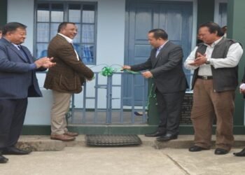 Meghalaya :  New Health Centre at  Syntung village
