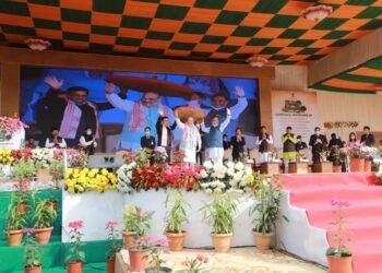Union HM Amit Shah launches several development projects in Assam