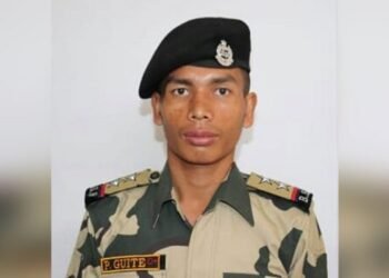 Manipur : BSF sub -inspector  Paotinsat Guite martyred in JK