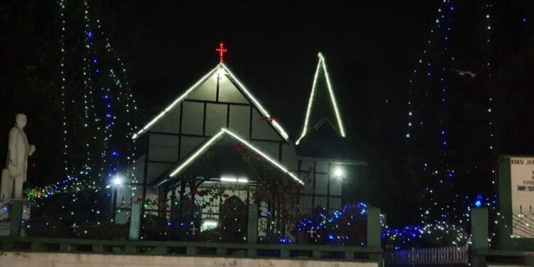 Low-key Christmas celebrations In Meghalaya amid pandemic