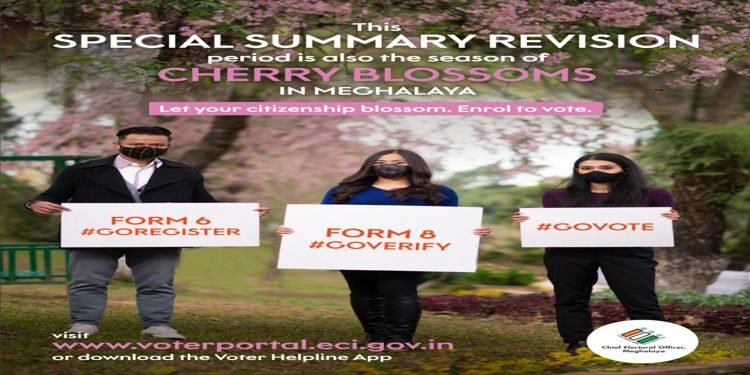 SSR 2021 : Special  campaigns  covering 60 Assembly constituencies in Meghalaya