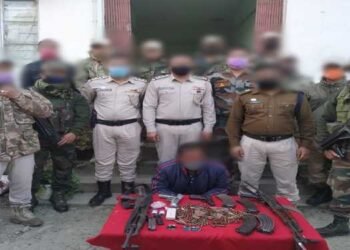 Manipur: UNLF  leader nabbed   ;  Huge quantity of arms & ammunitation recovered