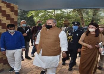 Meghalaya Governor reviews  centrally sponsored schemes in Ri Bhoi