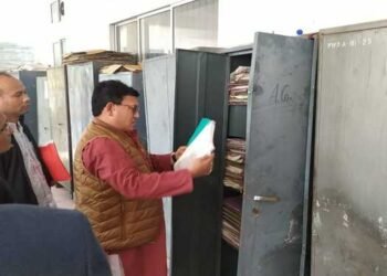 BTC:  CEM Pramod Boro’s  surprise visit to  PWD office in Kokrajhar