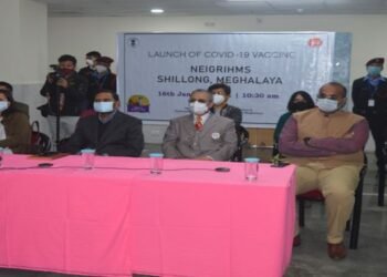 COVID -19  vaccine launched In Meghalaya