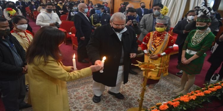 Meghalaya : National Voters Day 2021 celebrated at Raj Bhavan