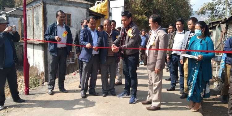 Meghalaya : Mawkdok Khatarshnong Road inagurated at Khrang village