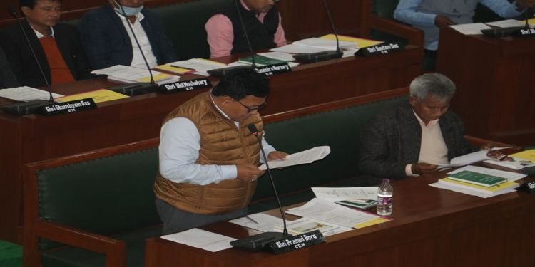 BTC : CEM Pramod Boro tables Rs .1741.69 crores budget