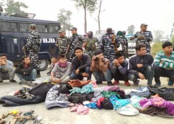 BTC :  Encroachers  forcefully try to occupy forest land along Indo- Bhutan border   , 16 arrested
