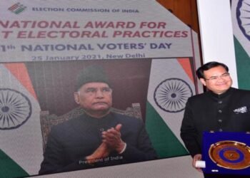 Special Award for IT Applications in Elections to Meghalaya