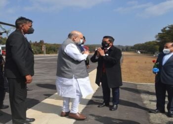 Meghalaya : Union Home Minister Amit Shah chairs 69th meeting of NEC in Shillong