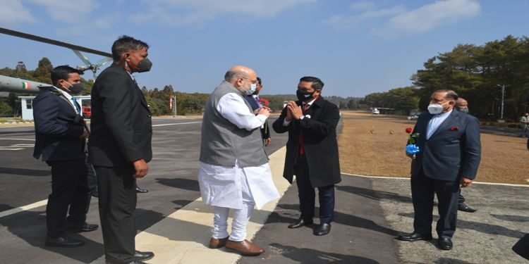Meghalaya : Union Home Minister Amit Shah chairs 69th meeting of NEC in Shillong