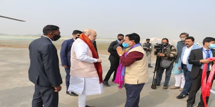 BTC : Home Minister Shah attends a rally  to celebrate the first anniversary of BTR accord