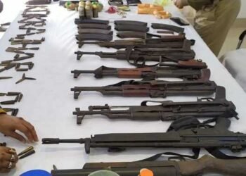 BTC : Huge cache of arms, ammunition recovered in Kokrajhar