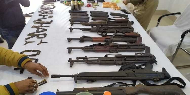 BTC : Huge cache of arms, ammunition recovered in Kokrajhar
