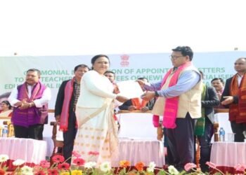 BTC:  CEM Boro  distributes appointment letters to 2160 teachers