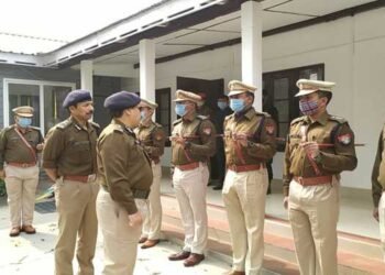 DGP Assam, Bhaskarjyoti Mahanta reviews  situation In  BTR  ahead  Assembly elections