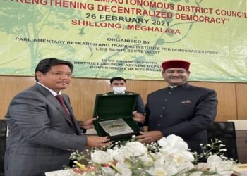 Meghalaya : CM Conrad attends outreach & familiarization programme organised by PRIDE