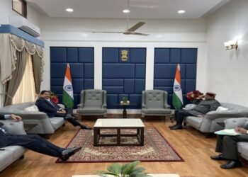 Meghalaya CM Conrad calls on Lok Sabha Speaker & Union Ministers  at New Delhi