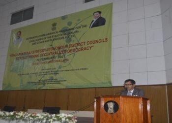 Meghalaya : Outreach and Familiarization programme for the local bodies of  Meghalaya , North East
