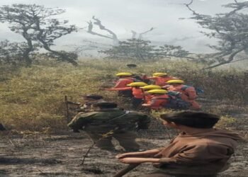 Manipur :  CM Biren  Seeks Centre’s Help After Fire At Shirui Peak