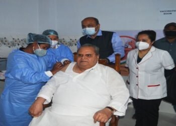 Meghalaya Governor receives first shot of Covid -19 vaccine